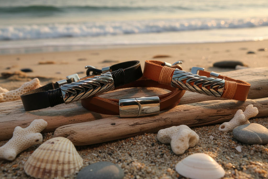 Leather Chevron