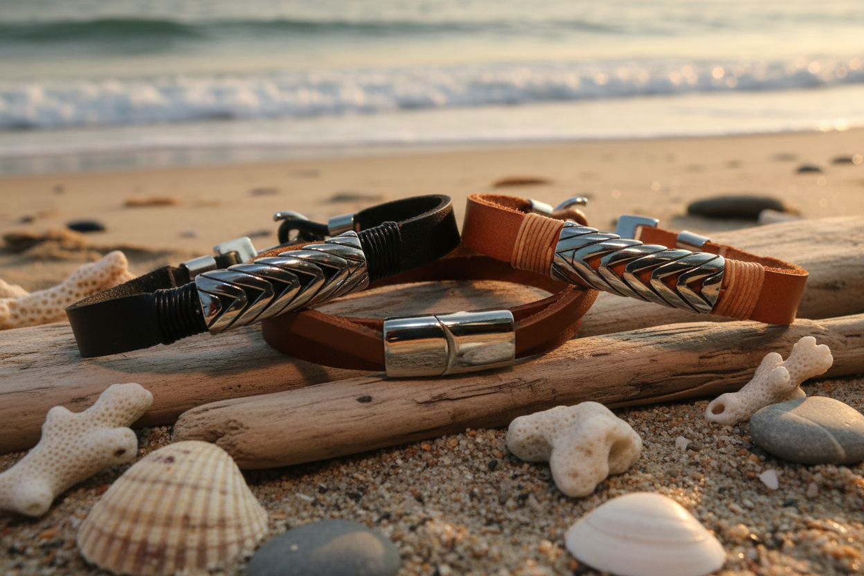 Leather Chevron